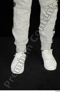 Timbo calf dressed grey joggers white sneakers 0001.jpg